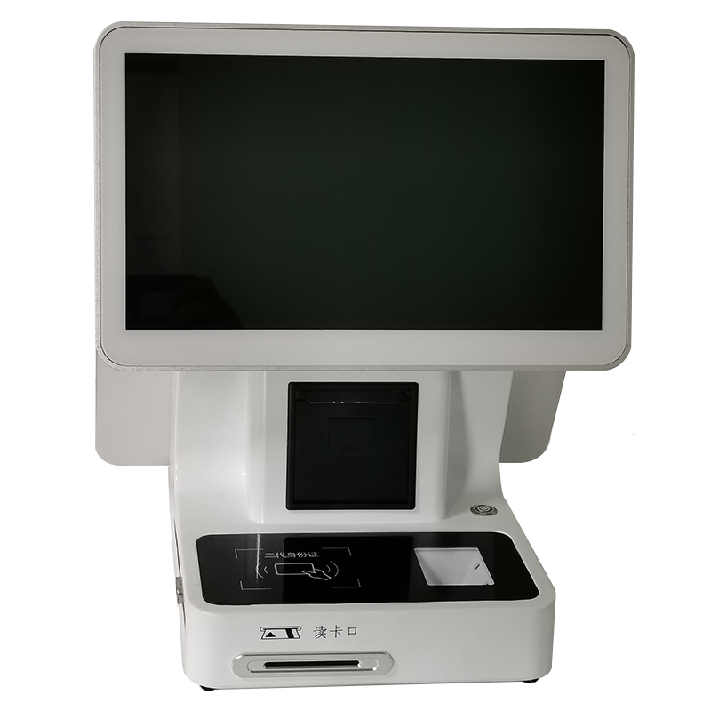 小區(qū)學(xué)校酒店寫字樓藥店醫(yī)療社?？ㄗx取訪客登記13.3寸臺式多功能一體機